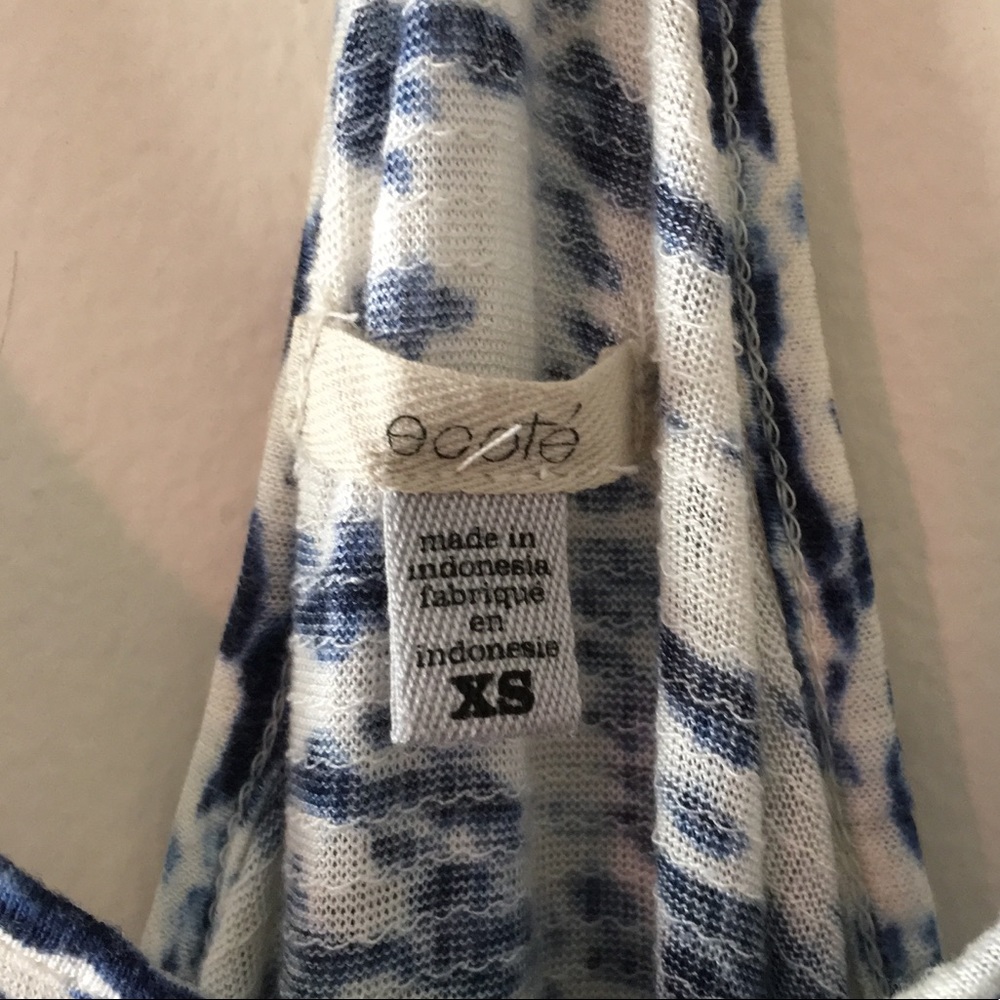 Ecote Tie Dye Racerback Top - Picture 4 of 5